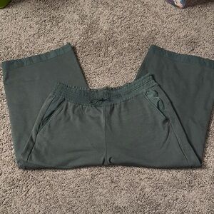 Athleta Green Track Pants
